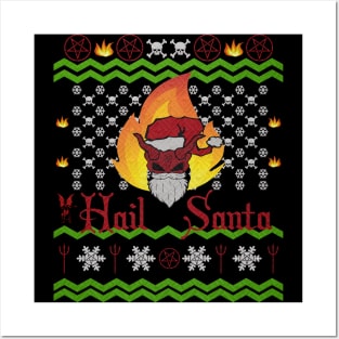 Hail Santa Posters and Art